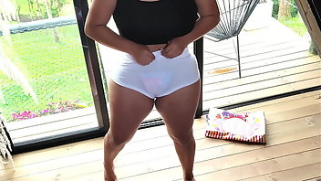 Spandex Latina Panties Amateur 