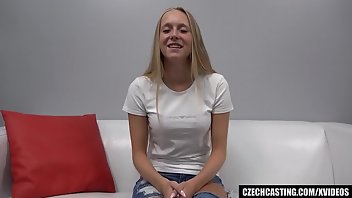Interview Hardcore Blonde Handjob Shaved 