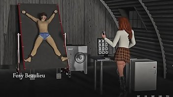 Electro BDSM Hentai Cartoon Mistress 