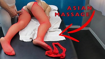Japanese Massage Stockings Fingering Asian 